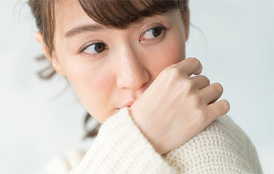 肌がカサカサな私